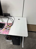 雅美乐电脑桌台式加粗加厚书桌学习桌办公家用简易电竞游戏桌白色120*60 实拍图
