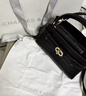 CHARLES&KEITH鳄鱼纹凯莉包手提斜挎婚包包女包生日情人节礼物CK2-50270880-1 Black黑色 S 实拍图