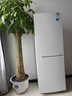 美的（Midea）180L+二门冰箱白色租房小型家用电冰箱风冷无霜两门小冰箱不串味租房不占地以旧换新MR-195WE 实拍图