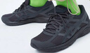 亚瑟士ASICS男鞋透气跑鞋运动鞋缓震舒适跑步鞋 GEL-CONTEND 4 黑色/黑色 40.5 实拍图