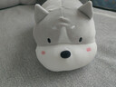名创优品（MINISO）趴姿系列-大号趣味狗狗毛绒公仔玩具玩偶抱枕生日礼物女 灰色 实拍图