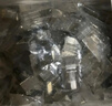 毕亚兹 超五类水晶头 千兆CAT.5E网络RJ45工程级做装修布箱线电脑路由连接器 8P8C镀金水晶头 100个/盒 实拍图