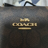 蔻驰（COACH）女包 MINI CALLY单肩手提包托特包琴谱包风琴包 胡桃木配黑色CBQ34IMXAQ 实拍图