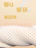 富安娜儿童乳胶枕 泰国进口抗菌学生护颈枕 天然乳胶枕芯 一只装50*30cm 实拍图