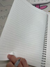 得力（deli） 线圈本b5笔记本文具日记本子简约大学生考研练习本螺旋本大号加厚笔记本本子记事本错题摘抄 B5横线/2本装【共320页】 实拍图