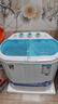 小鸭2.5公斤小型半全自动波轮迷你洗衣机 母婴儿童小洗衣机 出租房家用洗衣机小型洗脱一体XPB25-1637S 实拍图