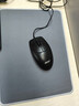 灵蛇(LINGSHE)鼠标垫 320*240*2mm中号加厚游戏办公鼠标垫 精密锁边 可水洗  魅影灰 实拍图
