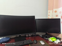 泰坦军团31.5英寸 2K 180Hz 人体工学支架 HDR高动态显示 带电竞背光灯 1500R曲面电竞显示器 C32A1R 实拍图