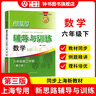 2026新思路辅导与训练六年级七年级八年级上下册数学物理六七八年级上下册物理化学八年级九年级全一册上海初中六七八九年级下册教材教辅新思路辅导与训练沪教版教材上海科学技术出版社 【新版】数学【六年级下】 实拍图