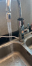 奥克斯（AUX）电热水龙头热水器加热水龙头快速热水变频恒温厨房下进水 【大屏数显】电镀银+漏保插头+万向喷头 实拍图