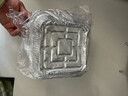 洁日邦空气炸锅专用锡纸盘8英寸*30只铝箔碗耐高温烤箱烘培家用野餐烧烤 实拍图