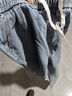 顶峰保罗（Dingfengbaoluo）美式牛仔裤男生春季直筒裤子宽松休闲阔腿长裤DFK24复古蓝2XL 实拍图