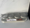 禧天龙玻璃调料盒调料瓶家用调料罐调味罐套装盐罐调味盒4件套带置物架 实拍图