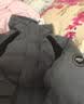 阿迪达斯25年冬款灰色派克羽绒服  商务通勤600蓬男士休闲羽绒连帽夹克 实拍图