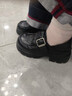 百丽（Belle）复古皮带扣牛皮乐福鞋女2026春新商场同款厚底乐福鞋F2M1DAM6 黑色 36 晒单实拍图