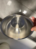 茶花304不锈钢厨房专用汤盆菜盆加厚食品级材质防摔洗菜盆面盆 20cm 实拍图