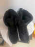 全洲狼 雪地靴男冬季新款东北棉鞋男大码抗寒防水加绒保暖轻便防滑靴子 黑色棉鞋A926-加强版 加绒 42 (260mm) 实拍图