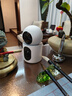 华为智选鸿蒙智选500万+500万双摄监控摄像头家用器360度无死角带夜视海雀室内安防看护双雀Max白重磅新品 实拍图