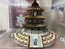 大眼小娃3D立体拼图木质 古建筑天坛拼装积木模型儿童DIY手工玩具新年礼物 实拍图