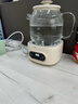 美的（Midea）花漾0胶水全玻璃全自动养生壶 办公室多功能煮茶壶 烧水壶恒温电热水壶煮茶器花茶壶1L YS10B101 实拍图
