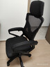 锦汐 电脑椅家用办公椅子靠背人体工学椅学习转椅老板座椅游戏电竞椅 【二代升级款】黑框黑网+乳胶 实拍图