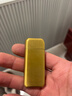 超薄珍珠打火机金属砂轮明火充气实用礼品打火机锌合金 金色 单机 1个 实拍图