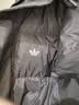 阿迪达斯（adidas）三叶草系列 中性 3S LONG DOWN U 长款羽绒服 KC2564 黑色  M 实拍图