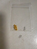 洲足金999金珠黄金小金珠金豆古法金珠DIY配件散珠隔珠路路通转运珠 3mm金珠  合单满 0.16g 包邮 单颗约0.02g 实拍图