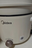 美的（Midea）电煮锅 泡面火锅宿舍小电锅 电蒸锅 多功能家用电热锅 2.6L蒸煮一体 小型2-3人用 配带蒸笼XZE2076 实拍图