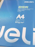 得力（deli）莱茵河A4打印纸 80g500张单包复印纸 口碑优选 双面加厚草稿纸 书写绘画 7413【采购优选】 实拍图