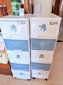 禧天龙免安装塑料收纳柜卫生间抽屉储物柜儿童衣柜床头柜收纳箱5层印花 实拍图