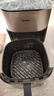 美的（Midea）小炎烤空气炸锅蒸烤一体上下双热源免翻面 可视窗口家用智能大容量6L金属内腔蒸汽嫩炸烤箱KZC6054 实拍图
