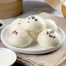 五丰 慕斯香蕉包300g*2袋20只 甜包子馒头点心儿童速食早餐面点半成品 实拍图