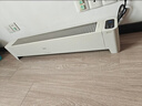 美的（Midea）【APP智能】石墨烯家用踢脚线取暖器 遥控电热电暖器 浴室速热电暖气 节能暖风机全屋升温HDS22LYR 实拍图