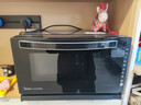 美的（Midea）家用变频微波炉烤箱一体机20L 光波炉 800W一级能效 智能菜单 下拉门平板快速加热简单易用M3-208E 实拍图