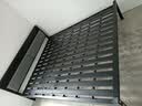 亿鉴【包邮到家】床铁艺床双人床架特厚铁床1.5米x2米置物软包铁架床 升级特厚-黑床架灰软包-简尾款【特价冲量】 1.8米x2米【内径2.0】超强承重 实拍图