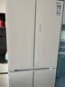 东芝（TOSHIBA）白珍珠521L十字门冰箱549双系统60cm超薄零嵌自动制冰大容量GR-RF549WI-PM165国家补贴 实拍图