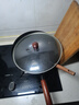 京严铁锅章丘炒锅正宗老式无涂层精铁不粘炒菜锅家用圆底煎锅燃气专用 【宗师级｜古法技艺】适合3-5人  直径 32cm 【三次开锅发货｜不粘不锈｜好养锅】 实拍图