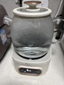 美的（Midea）花漾0胶水全玻璃全自动养生壶 办公室多功能煮茶壶 烧水壶恒温电热水壶煮茶器花茶壶1L YS10B101 实拍图