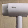 美的（Midea）八千万蓝光负离子护发电吹风 折叠便携吹风机 大功率快干家用吹风筒FZ101(LN)  1800W 生日礼物 实拍图