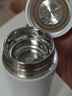炊大皇保温杯 316L医用级不锈钢茶水分离商务便携保温杯 白色 490ml 实拍图