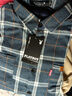 花花公子（PLAYBOY）长袖衬衫男宽松秋冬季潮流格子衬衫男士休闲衬衣外套 实拍图