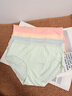 宝娜斯女士内裤【4条装】7A抑菌纯棉底裆三角内裤女无痕中腰女式内裤 实拍图