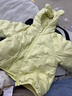 巴拉巴拉宝宝羽绒服男童童装婴儿秋冬女童外套轻薄舒适时尚萌趣潮 粉绿-小熊压胶-白鸭绒 100 （充绒量34g） 实拍图
