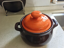 苏泊尔（SUPOR）砂锅煲汤锅陶瓷炖汤煲沙锅炖锅家用 耐高温不易裂瓦煲燃气灶专用 【多数选】（能炖切块的鸡） 3.5L 实拍图
