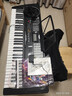 美科（Meirkergr）MK-975（智能版） 亮灯跟弹61键钢琴键多功能智能电子琴乐器 连接U盘手机pad带琴架 实拍图