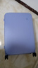 米熙高颜值拉杆箱万向轮行李箱女学生旅行箱轴承轮密码箱26英寸梦幻紫 实拍图