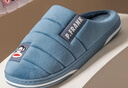 大嘴猴（paul frank）棉拖鞋男士秋冬季室内家居拖鞋毛绒保暖厚底棉鞋男款深蓝290PF607 实拍图