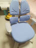 护童（Totguard）儿童学习椅可调节升降学生四背坐姿椅  G985Ultra_奇思蓝 含脚踏 实拍图