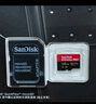 闪迪（SanDisk）128GB TF(MicroSD)内存卡 4K极速金卡A2 V30 U3行车记录仪 运动相机无人机 监控存储卡 读190MB/s 实拍图